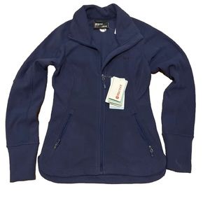 NWT Marmot Women’s Pisgah Fleece Full-Zip Jacket. Storm. Size XS